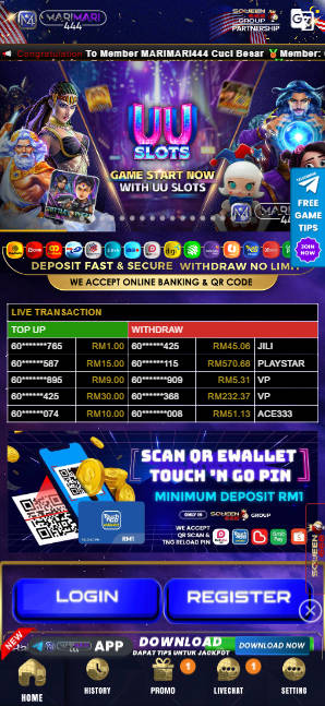 Mamak24 - MariMari444 Casino Review - Homepage - Mamak247