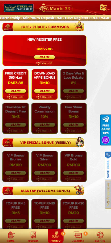Manis33 - Promotion - mamak24m