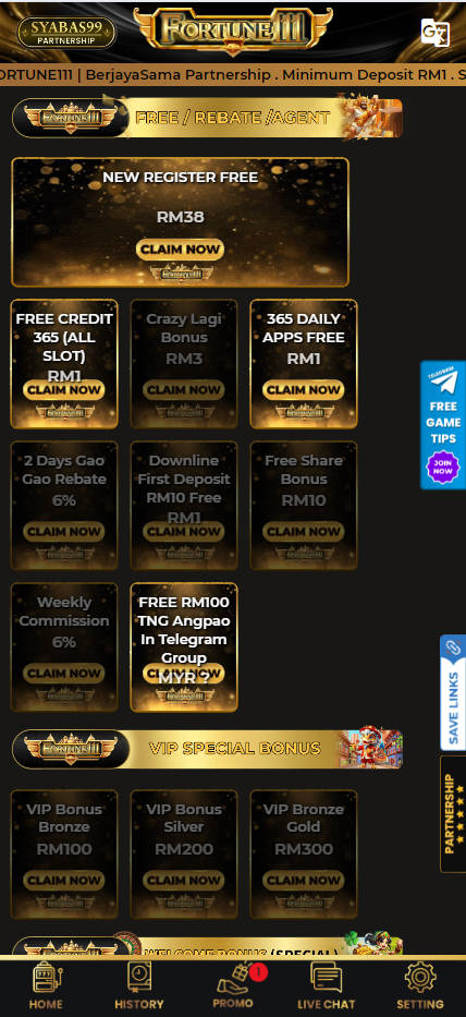 Fortune111 - Promotion - mamak24m