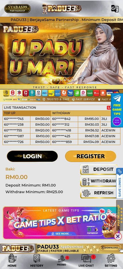 Padu33 - Homepage - mamak24m