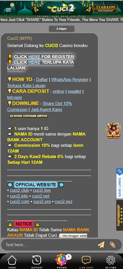 Cuci2 - Livechat - mamak24m