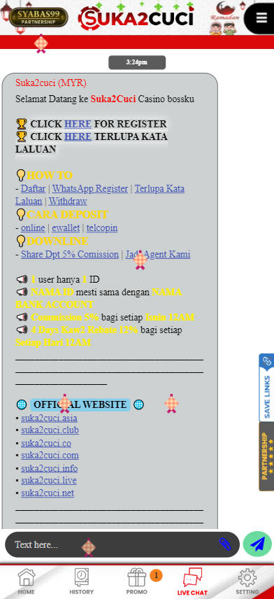 Suka2Cuci - Livechat - mamak24m
