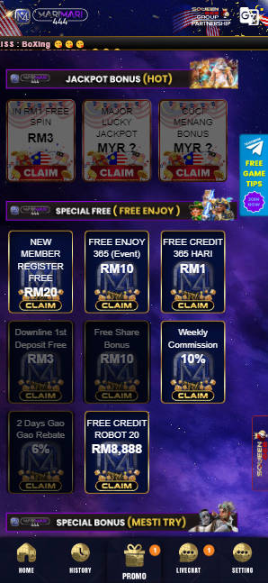 Mamak24 - MariMari444 Casino Review - Promotion - Mamak247