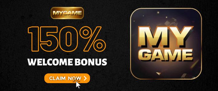 MyGame Welcome Bonus 150% - Promotion Banner