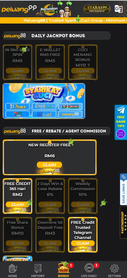 Peluang88 - Promotion - mamak24m