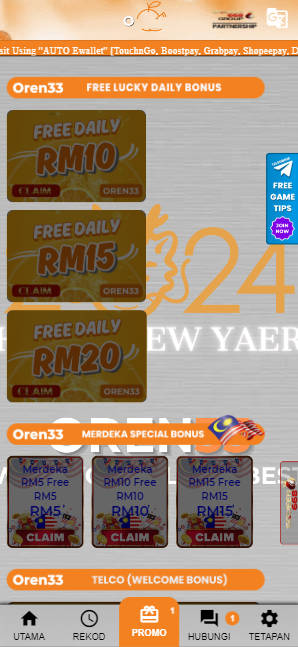 Mamak24 - Oren33 Casino Review - Promotion - Mamak247