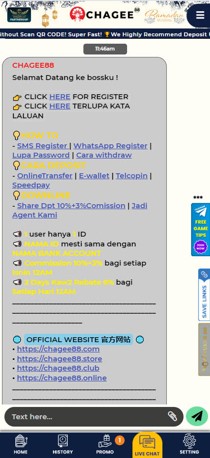 Chagee88 - Livechat - mamak24m
