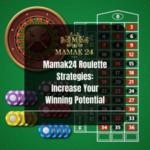 Mamak24 - Mamak24 Roulette Strategies Increase Your Winning Potential - Logo - Mamak24m