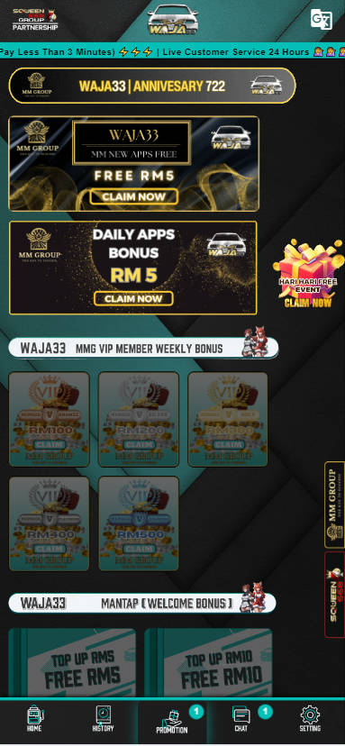 Mamak24 - Waja33 Casino Review - Promotions - mamak247