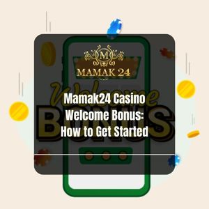 Mamak24 - Mamak24 Casino Welcome Bonus How to Get Started - Logo - Mamak24m