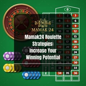 Mamak24 - Mamak24 Roulette Strategies Increase Your Winning Potential - Logo - Mamak24m