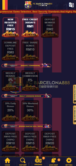 Barcelona888 - Promotion - Mamak24m