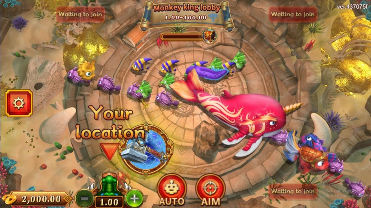 Monkey King Fishing - Interface - mamak24m