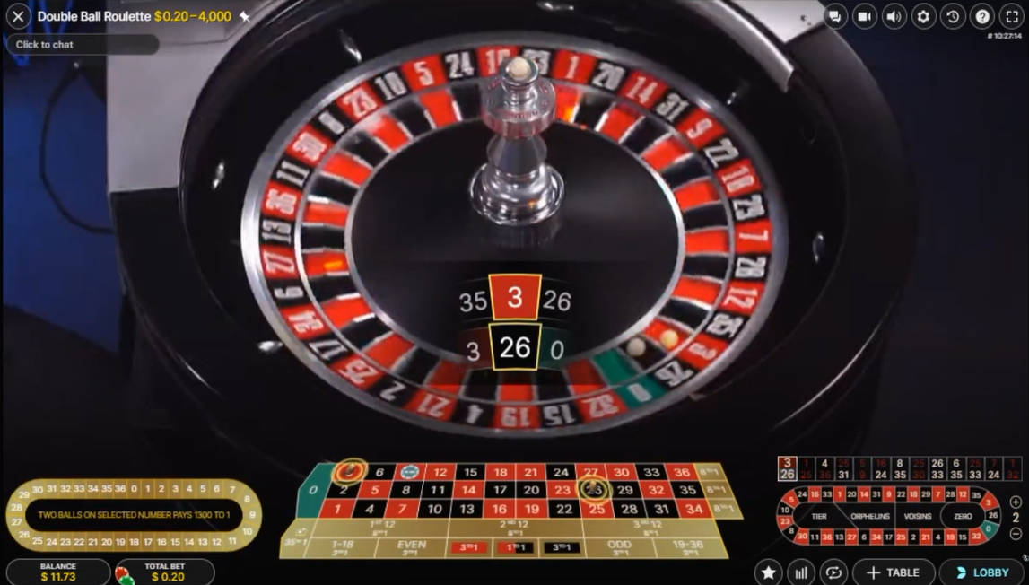 Double Ball Roulette - Gameplay 3 - mamak24m