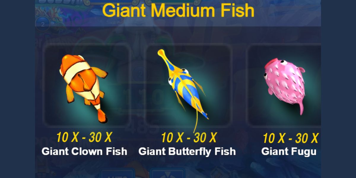Fortune King Jackpot Fishing - Paytable 3 - mamak24m