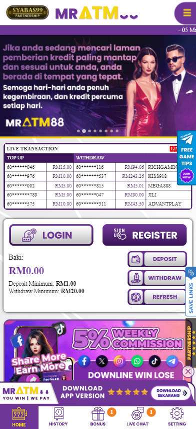 MrAtm88 - Homepage - mamak24m